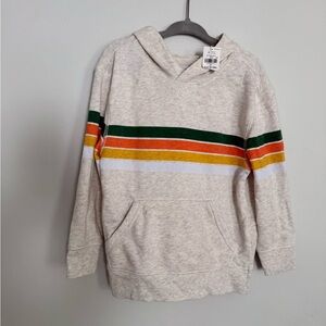 Kids Striped Light Weight Hoodie